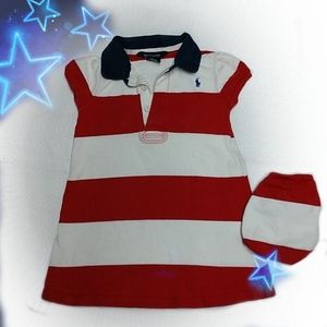 Ralph Lauren bold stripe dress